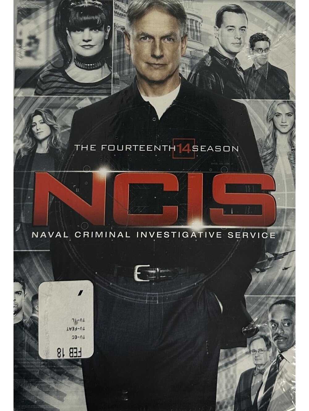 NCIS: FOURTEENTH SEASON DVD 6-Disc Set Mark Harmon, PREOWNED EXCELLENT CONDITION